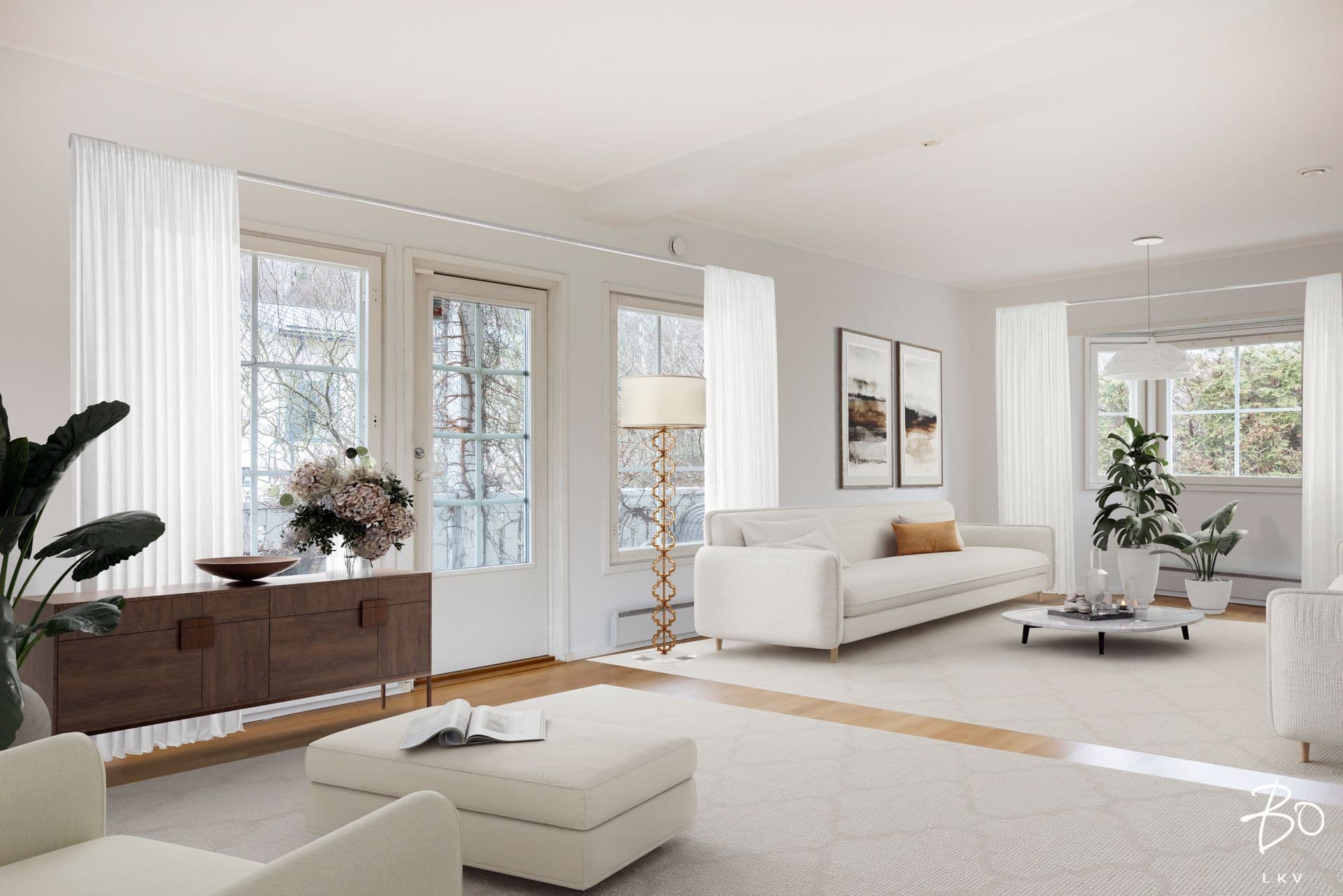 Ummeljoentie olohuonen jälkeen